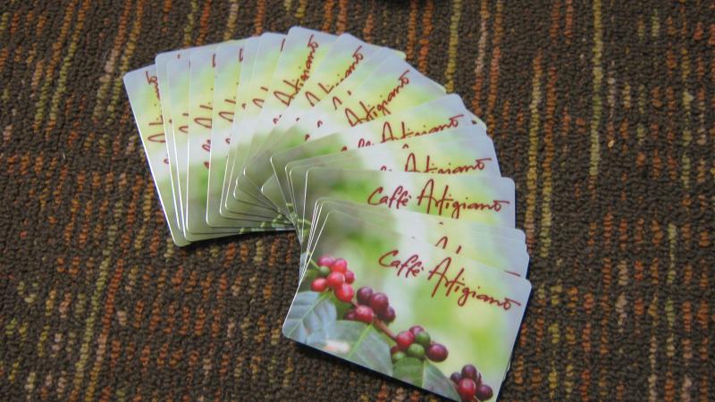Donated Cafe Artigiano Gift Cards