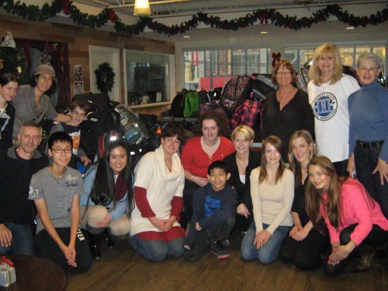 Christmas Backpacks For Youth Ready To Go Thanks To Amazing Volunteers & Donors