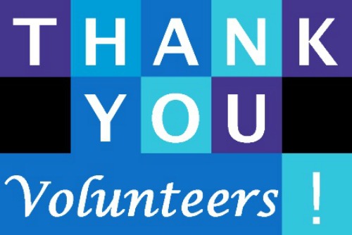 Thank you to our volunteers!