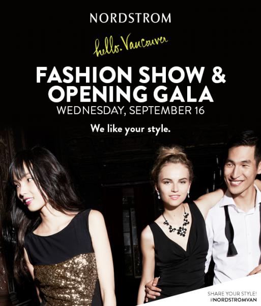 Nordstrom's Opening Gala in support of local charities