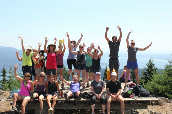 BIG! love to our friends on Bowen Island who raised over $5,000 to help youth!