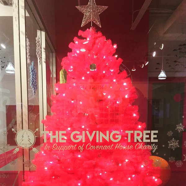 The Giving Tree in support of Covenant House Vancouver