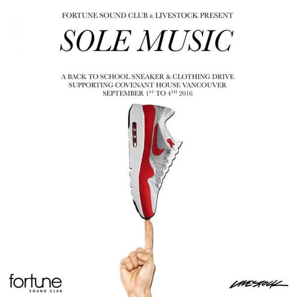 Sole Music: Back To School Sneaker & Clothing Drive