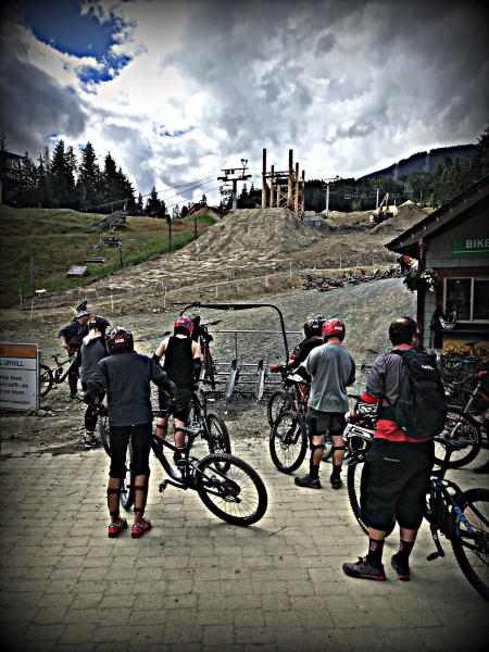 Youth have a wonderful experience Mountain Biking in Whistler