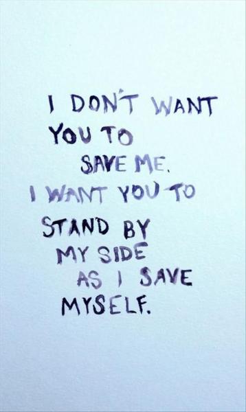 Let me save myself
