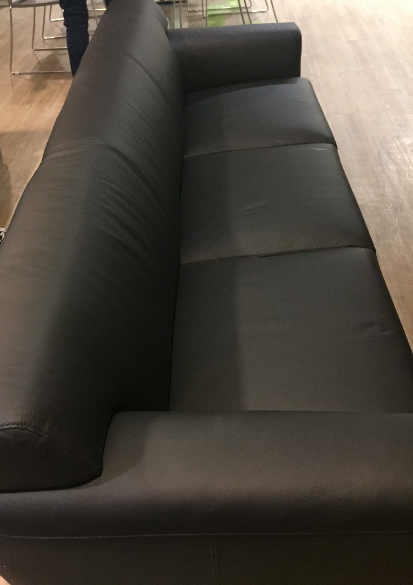 Thanking MOE’S Home Collection for our new chic couches Covenant