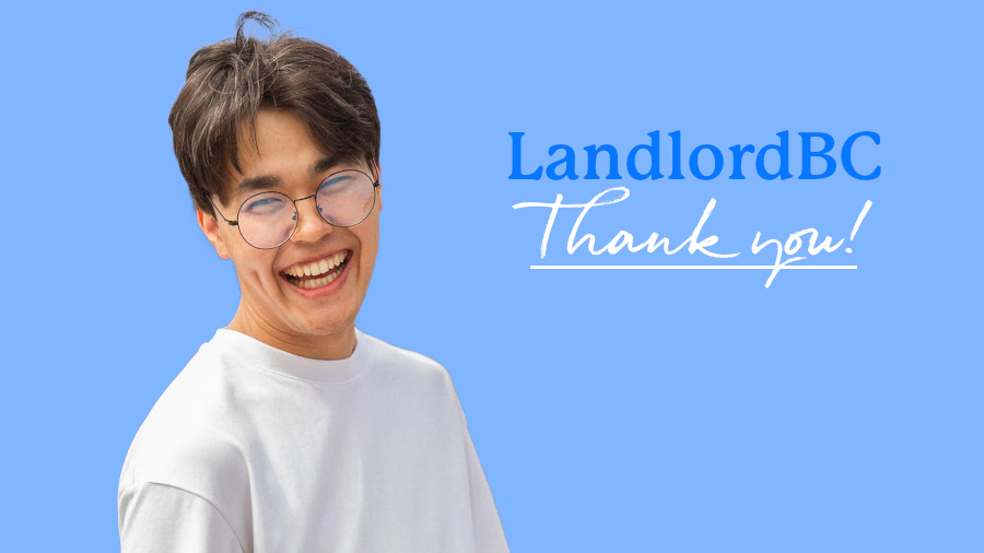 Thank you LandlordBC