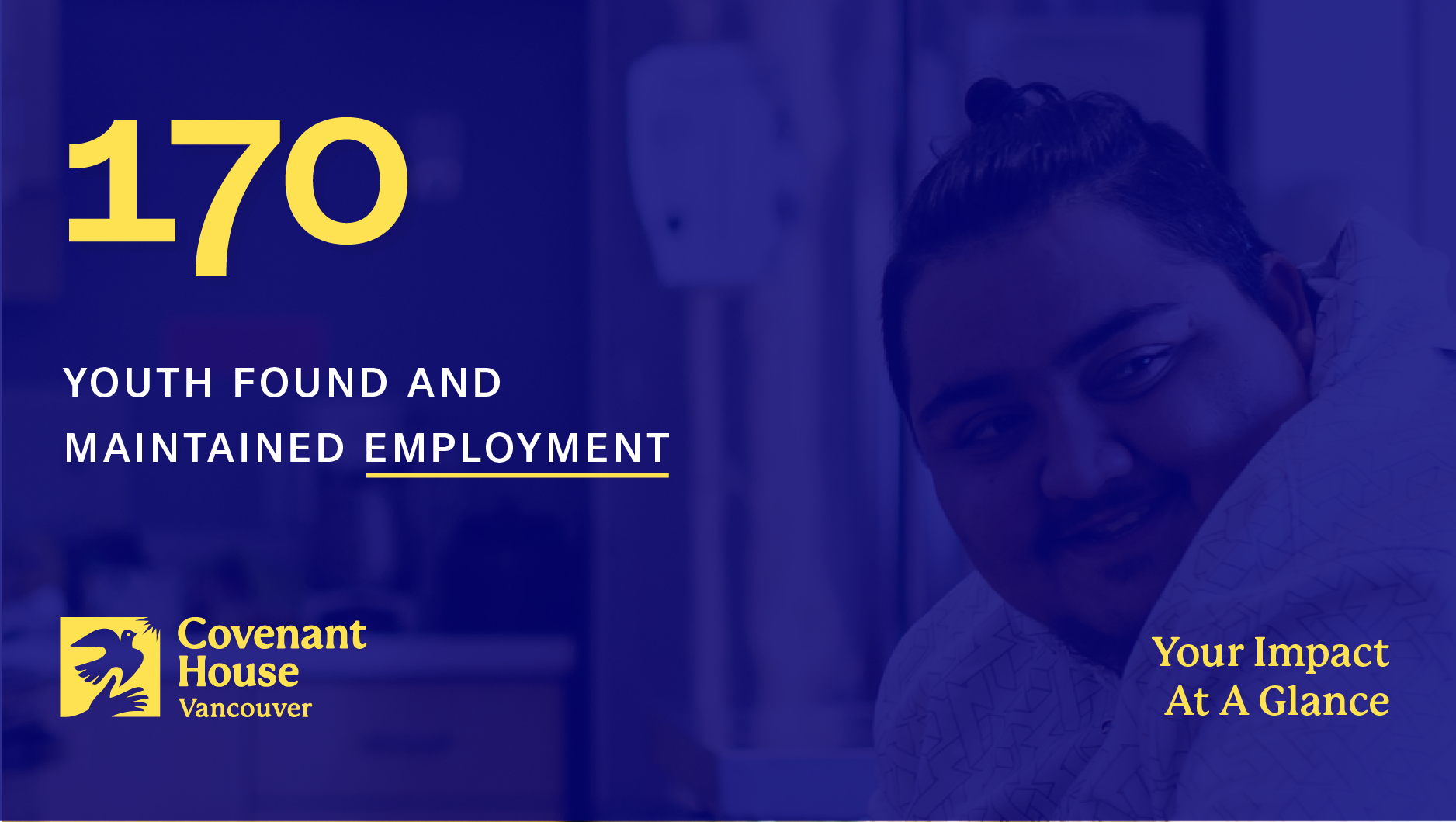 The Impact Behind the Numbers Employment Covenant House Vancouver